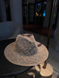 Sparkle Lalita Panama Hat - Camel