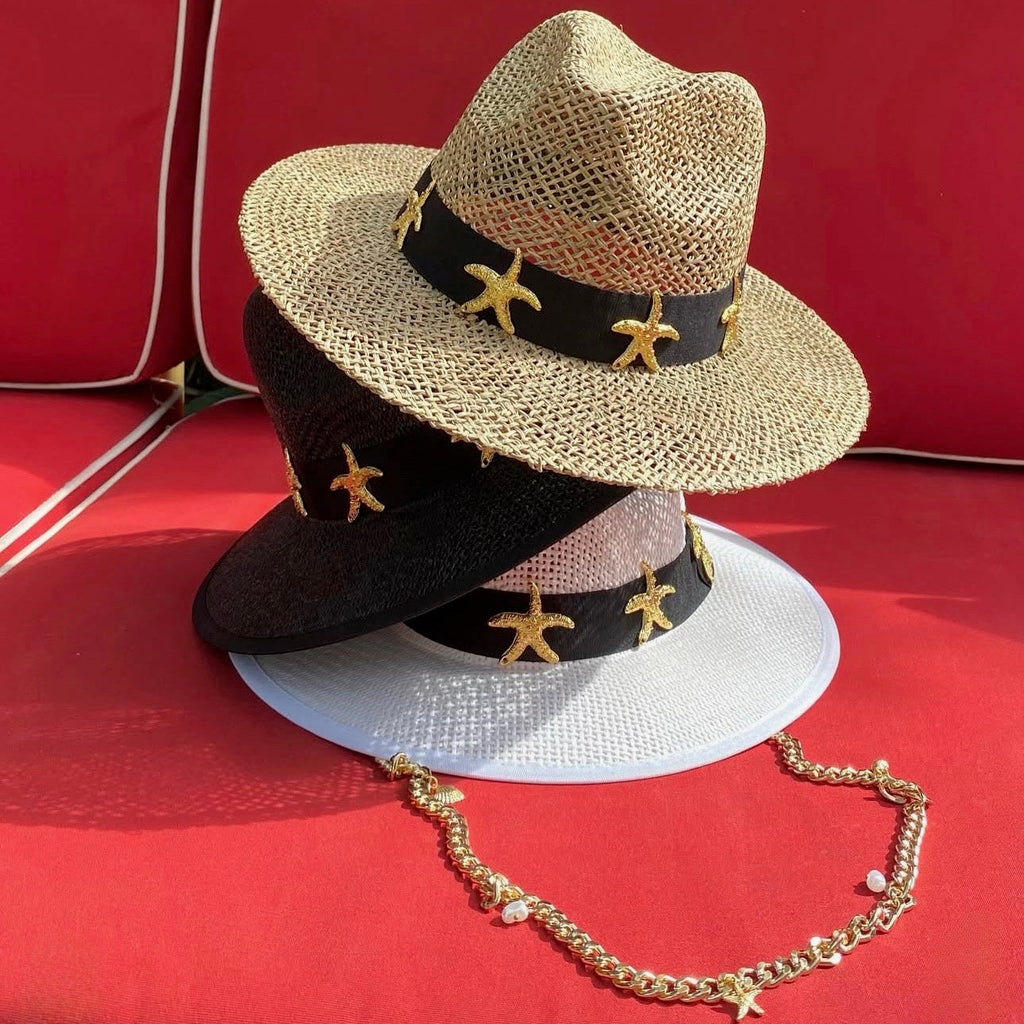 Seaside Panama Hat - White