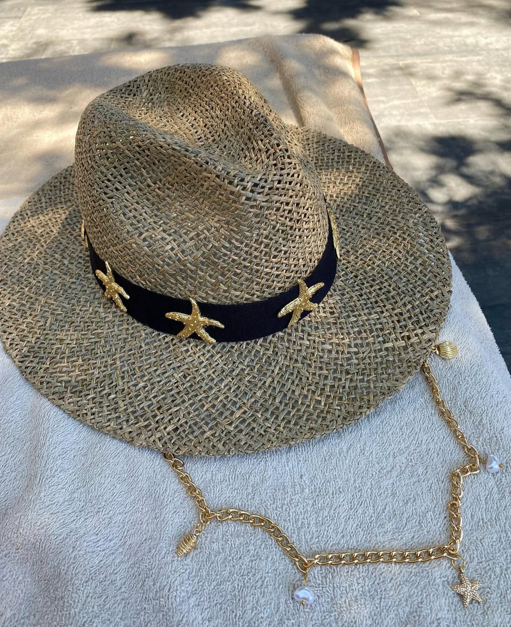 Seaside Panama Hat - Camel