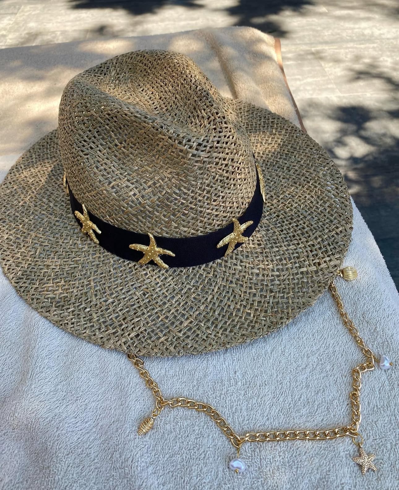 Seaside Panama Hat - Camel